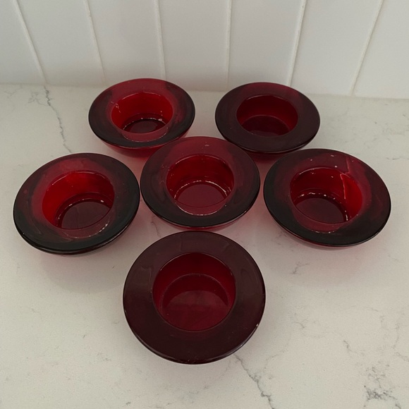 Crate & Barrel Tea-Light Set (6) - Picture 2 of 5